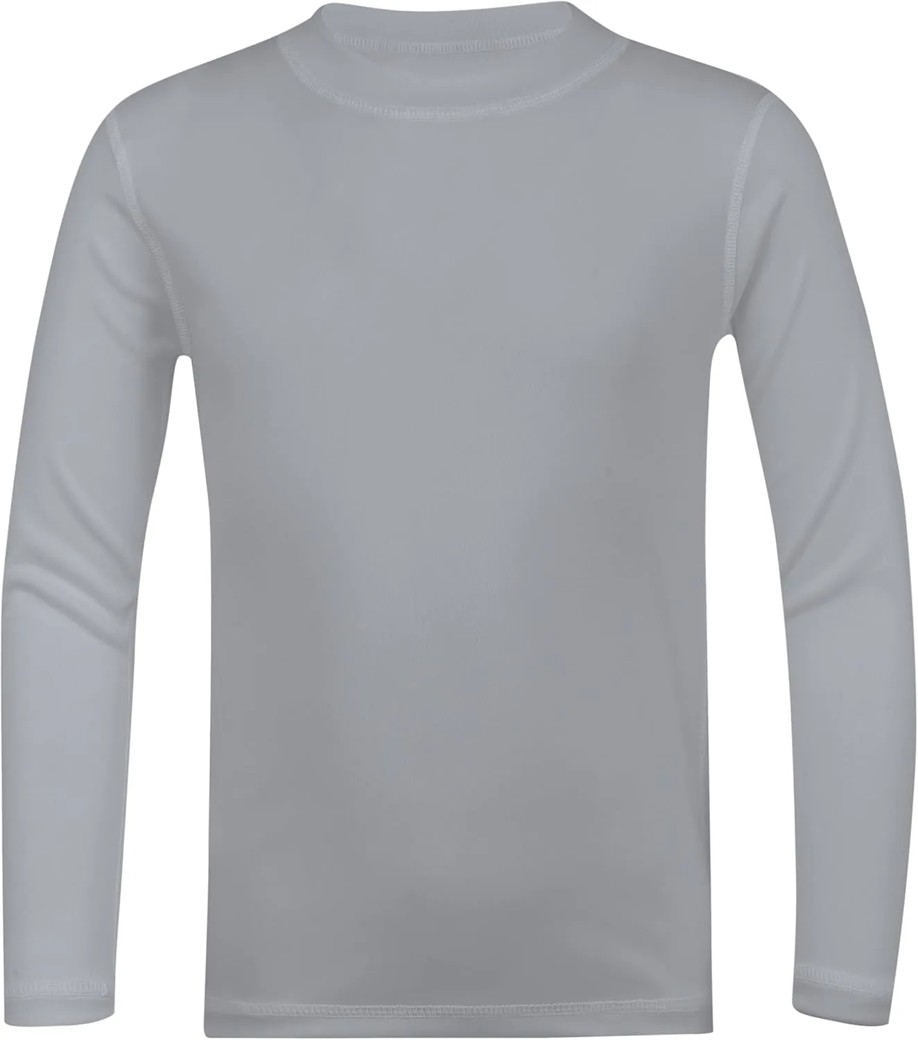5T to Youth UPF 50  Long Sleeve Rash Guard - Boys and Girls UV Protection Moisture Wicking Athletic T-Shirt