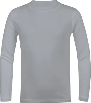 5T to Youth UPF 50  Long Sleeve Rash Guard - Boys and Girls UV Protection Moisture Wicking Athletic T-Shirt