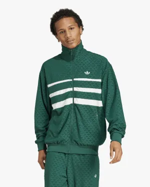 Adidas Monogram Track Top - Collegiate Green