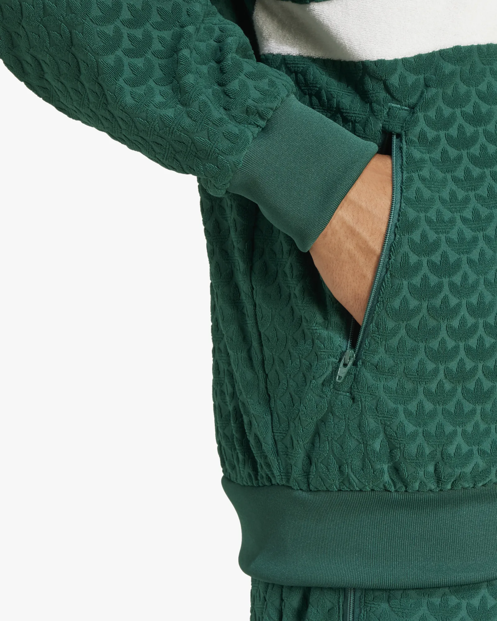 Adidas Monogram Track Top - Collegiate Green