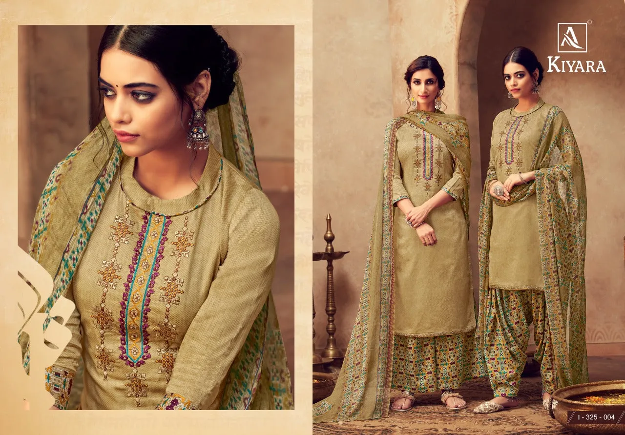 Alok Suits Kiyara Patiyala Punjabi Salwar Suit Attractive Dress Material