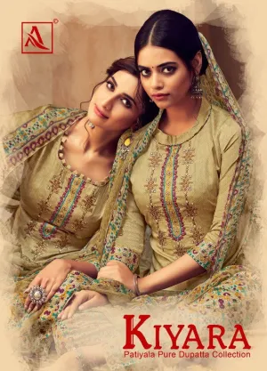 Alok Suits Kiyara Patiyala Punjabi Salwar Suit Attractive Dress Material