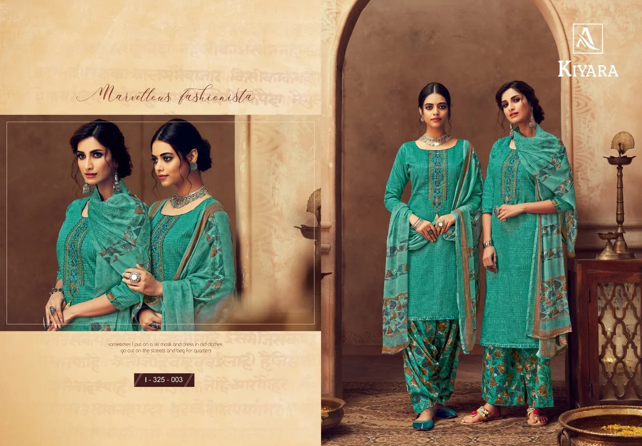 Alok Suits Kiyara Patiyala Punjabi Salwar Suit Attractive Dress Material