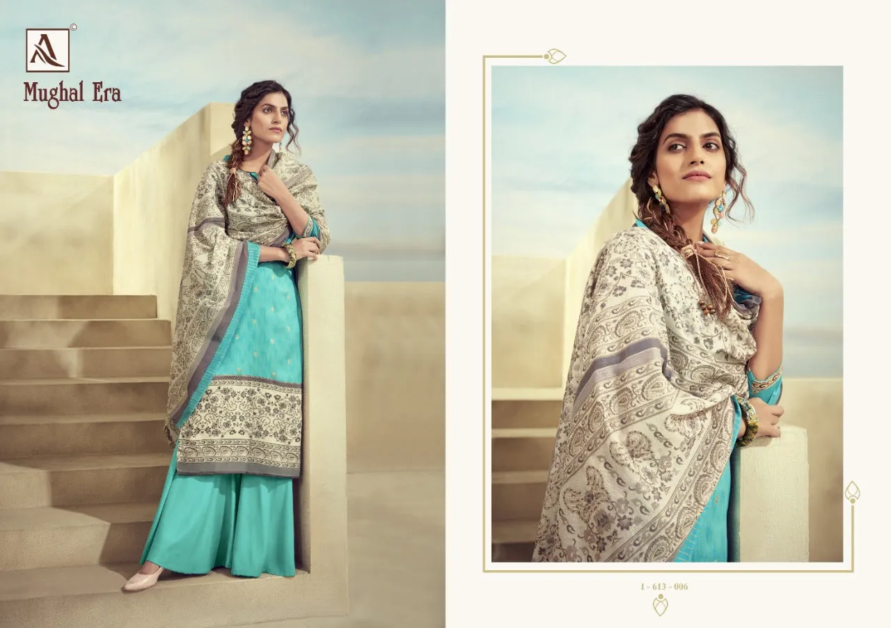 Alok Suits MughaL Era Zam Cotton Fabric Casual Designer Salwar Suits