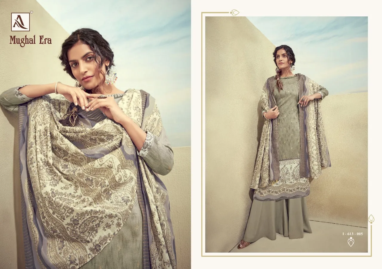 Alok Suits MughaL Era Zam Cotton Fabric Casual Designer Salwar Suits