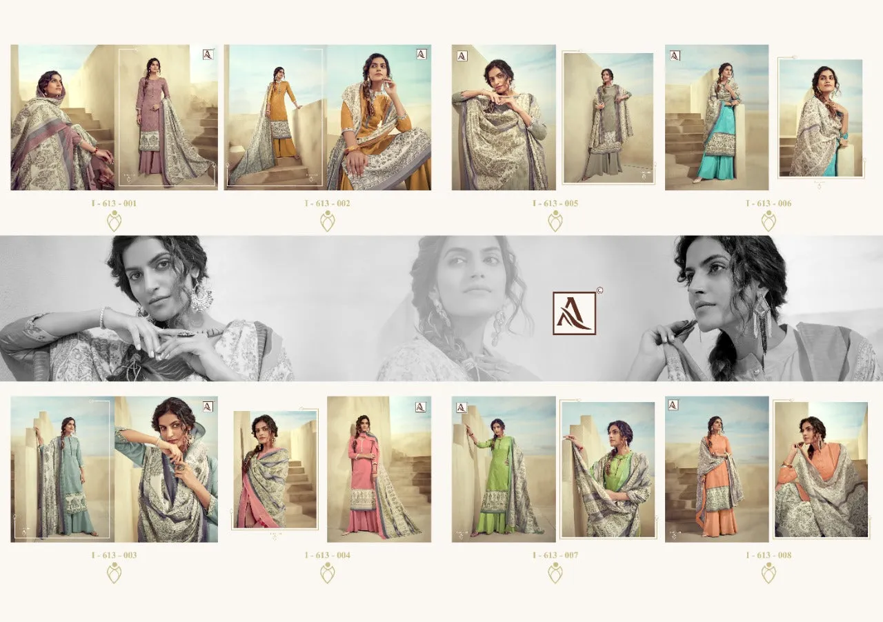 Alok Suits MughaL Era Zam Cotton Fabric Casual Designer Salwar Suits