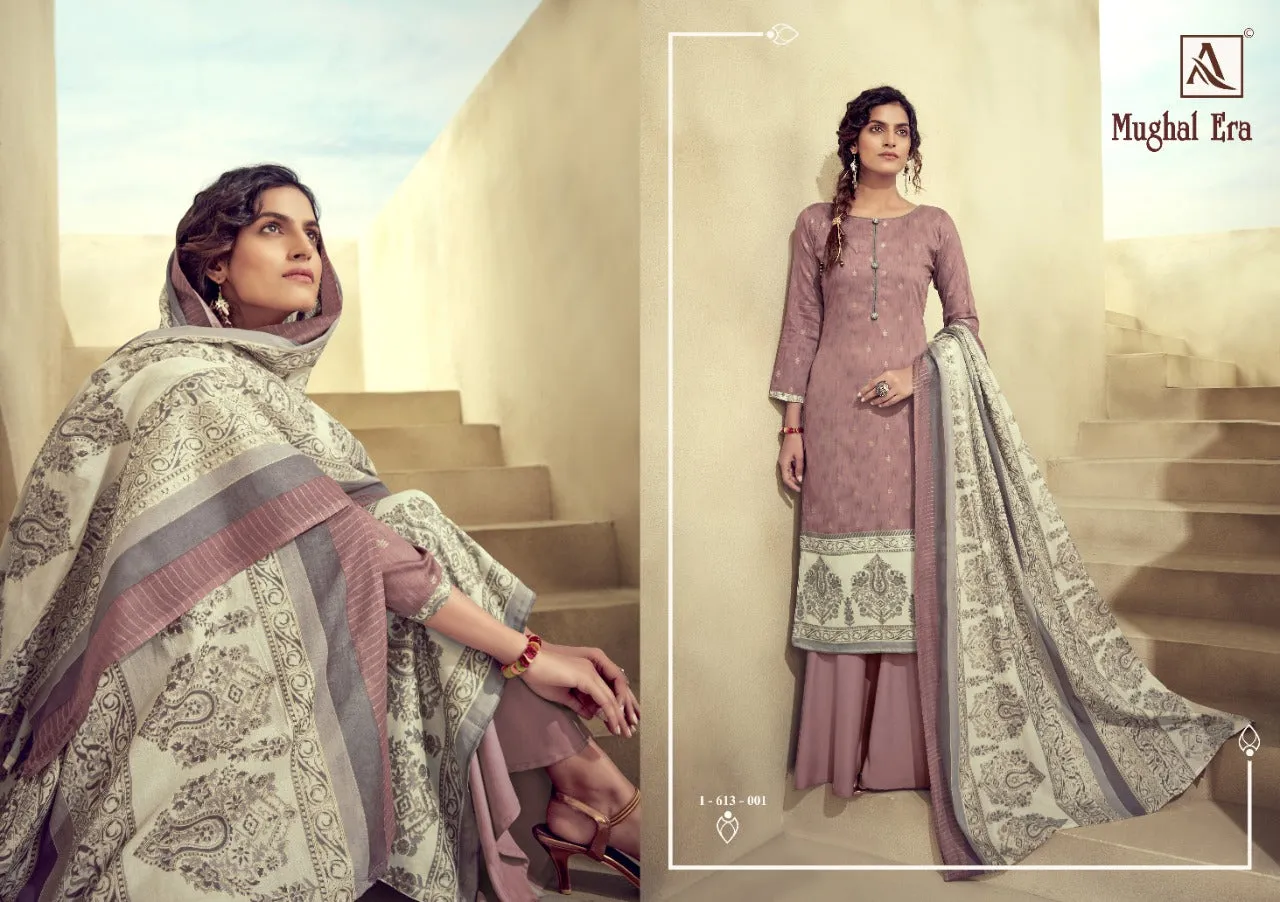 Alok Suits MughaL Era Zam Cotton Fabric Casual Designer Salwar Suits