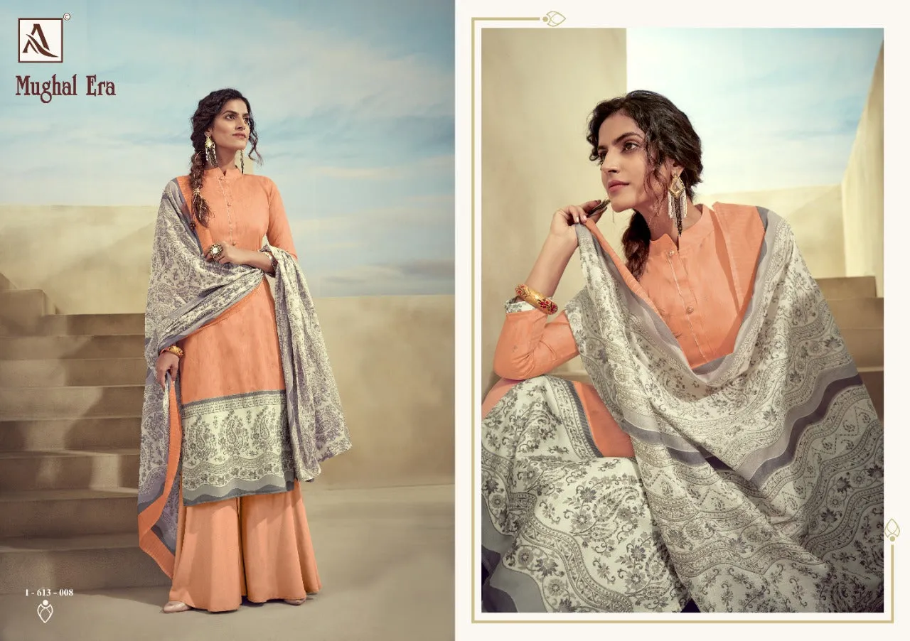 Alok Suits MughaL Era Zam Cotton Fabric Casual Designer Salwar Suits