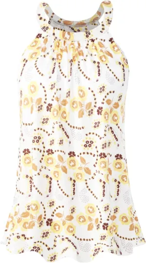 AMVELOP Halter Tank Top for Women Built in Bra Casual Flowy Camisole Tank Sleeveless Summer Outfits 2025