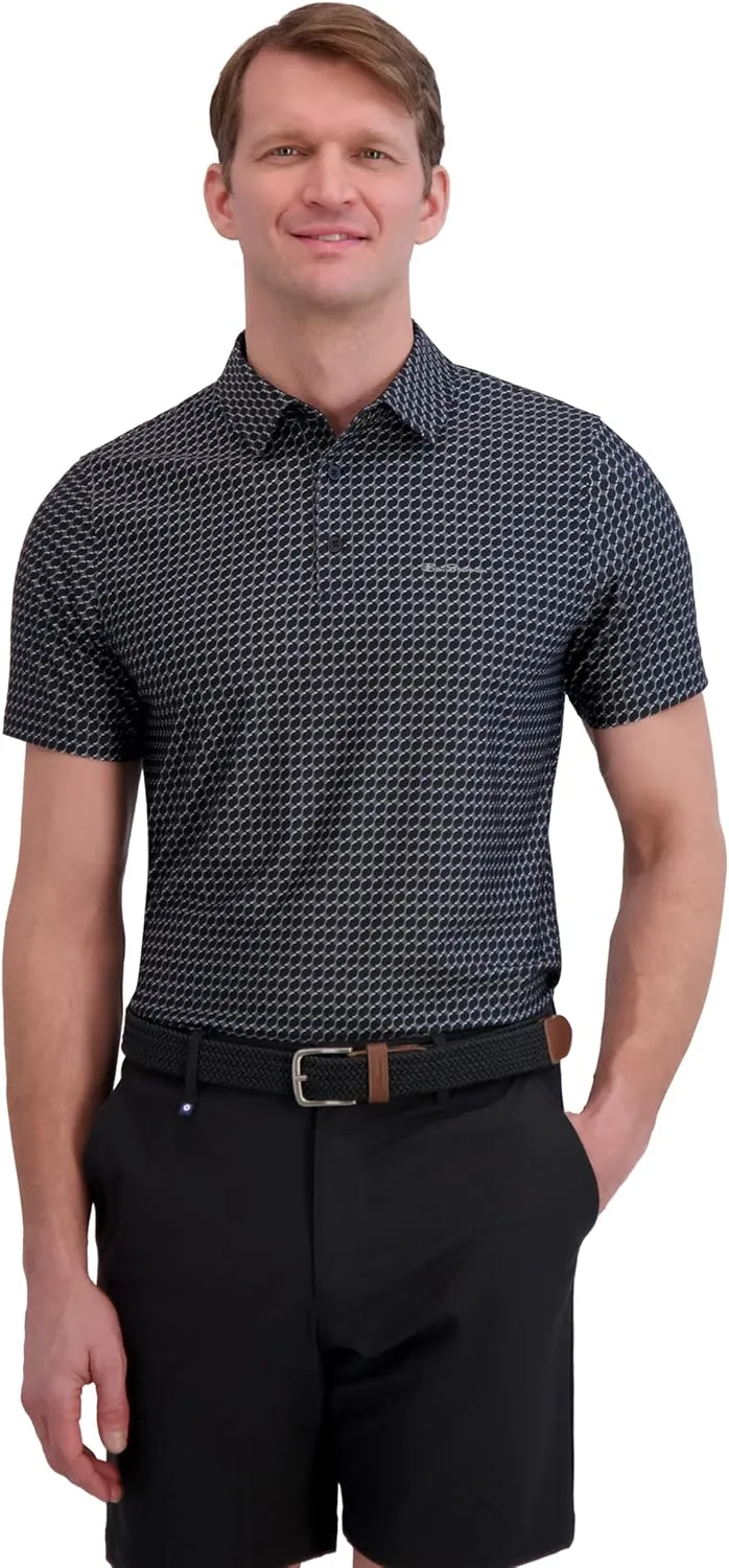Ben Sherman Men's Performance Stetch Golf Shirts Extra Soft Fabric, Moisture-Wicking, Odor Resistant