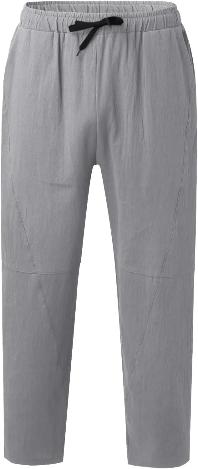 Big and Tall Sweatpants for Men Casual Fashion Tracksuit Jogging Bottoms Pockets Mens Loose Fit Jogging Joggers Gym