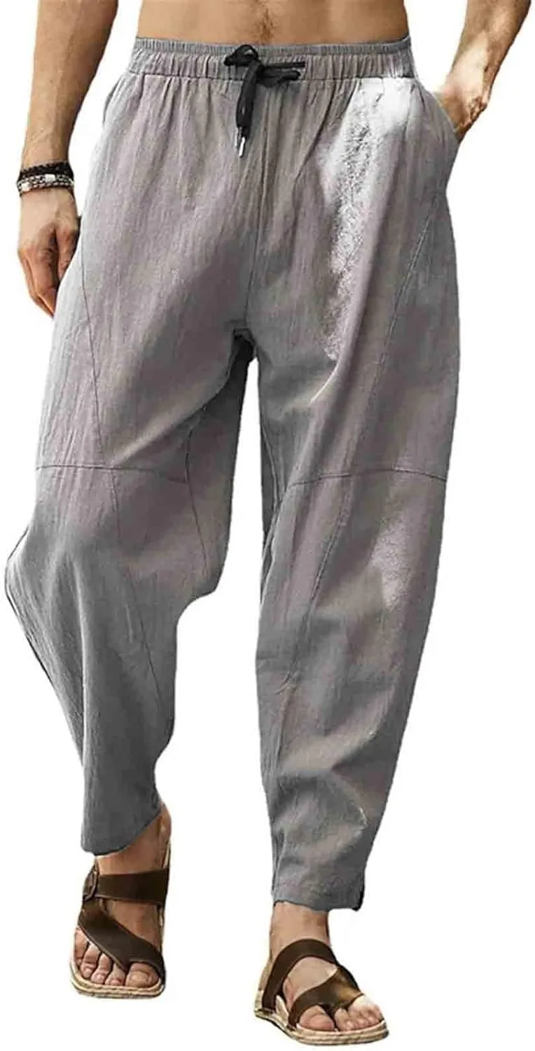 Big and Tall Sweatpants for Men Casual Fashion Tracksuit Jogging Bottoms Pockets Mens Loose Fit Jogging Joggers Gym