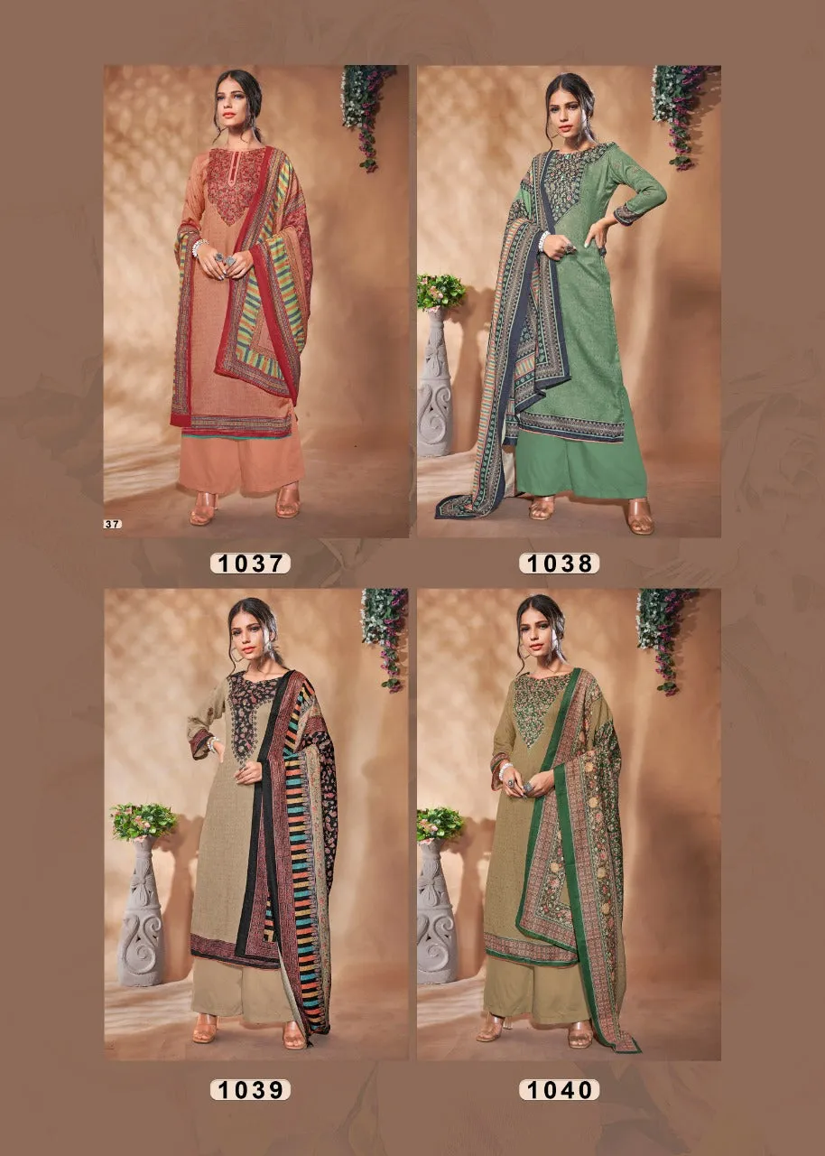 Bipson Presents Sakhiya Pashmina Printed Fancy Designer Salwar Kameez