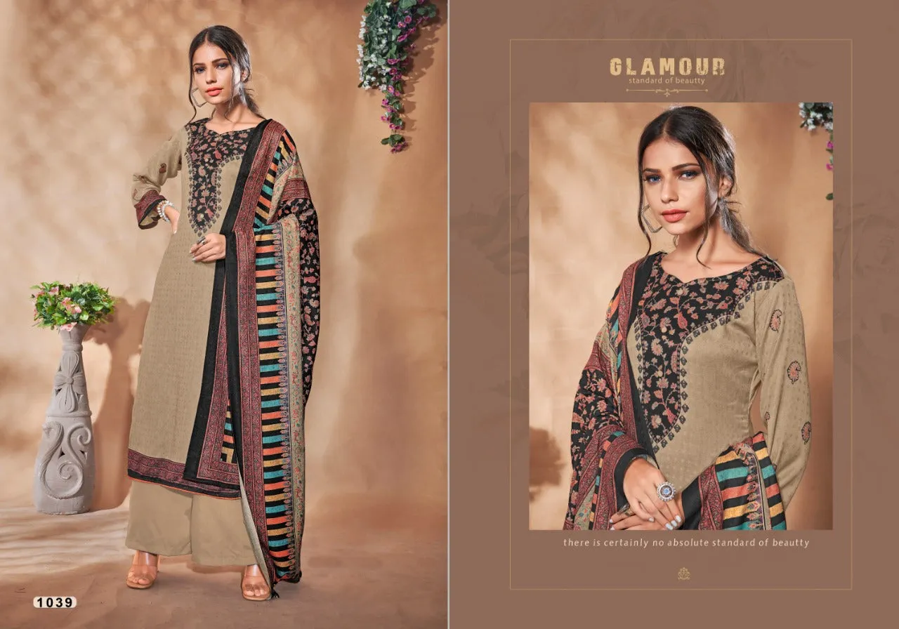 Bipson Presents Sakhiya Pashmina Printed Fancy Designer Salwar Kameez