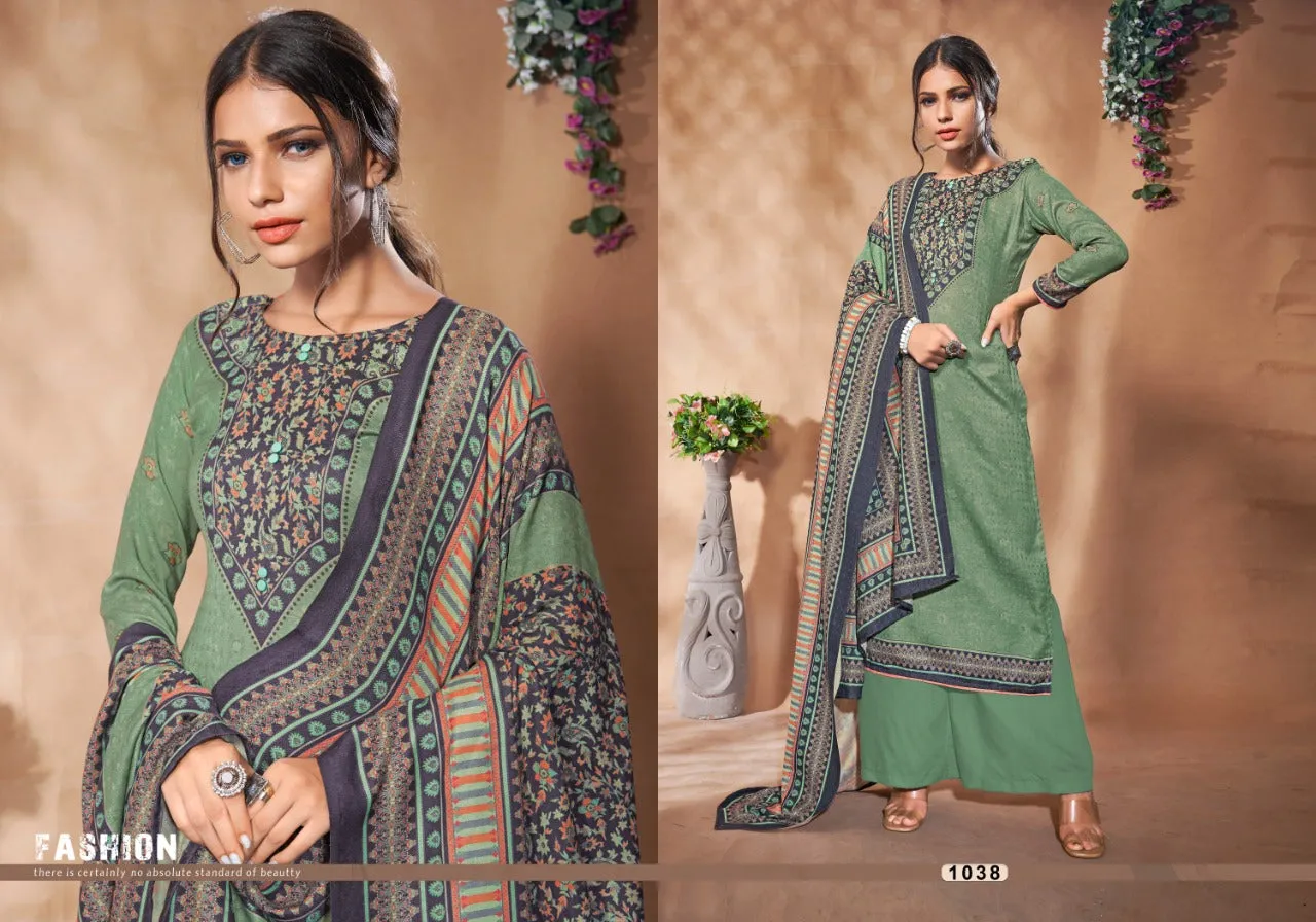 Bipson Presents Sakhiya Pashmina Printed Fancy Designer Salwar Kameez