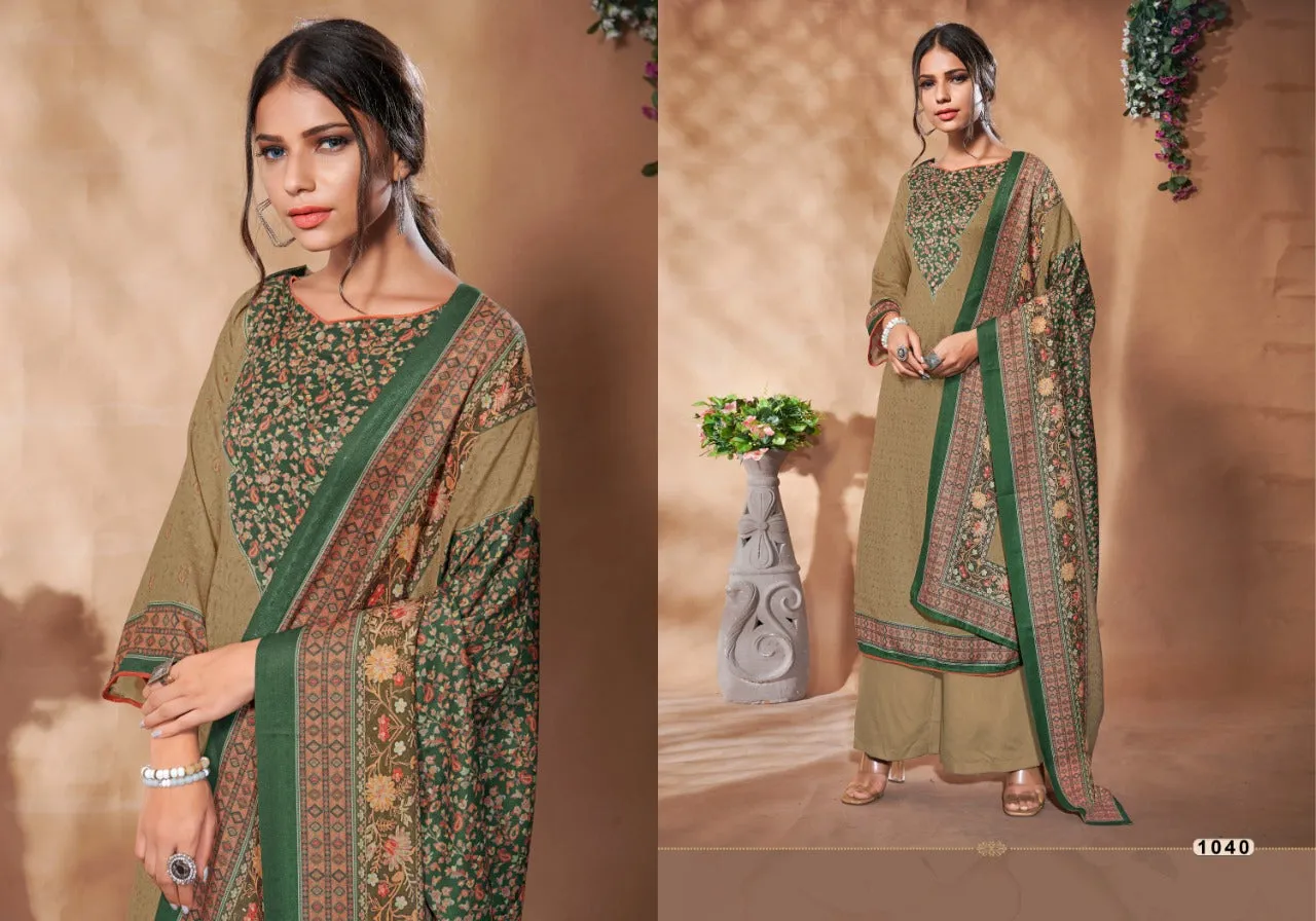 Bipson Presents Sakhiya Pashmina Printed Fancy Designer Salwar Kameez