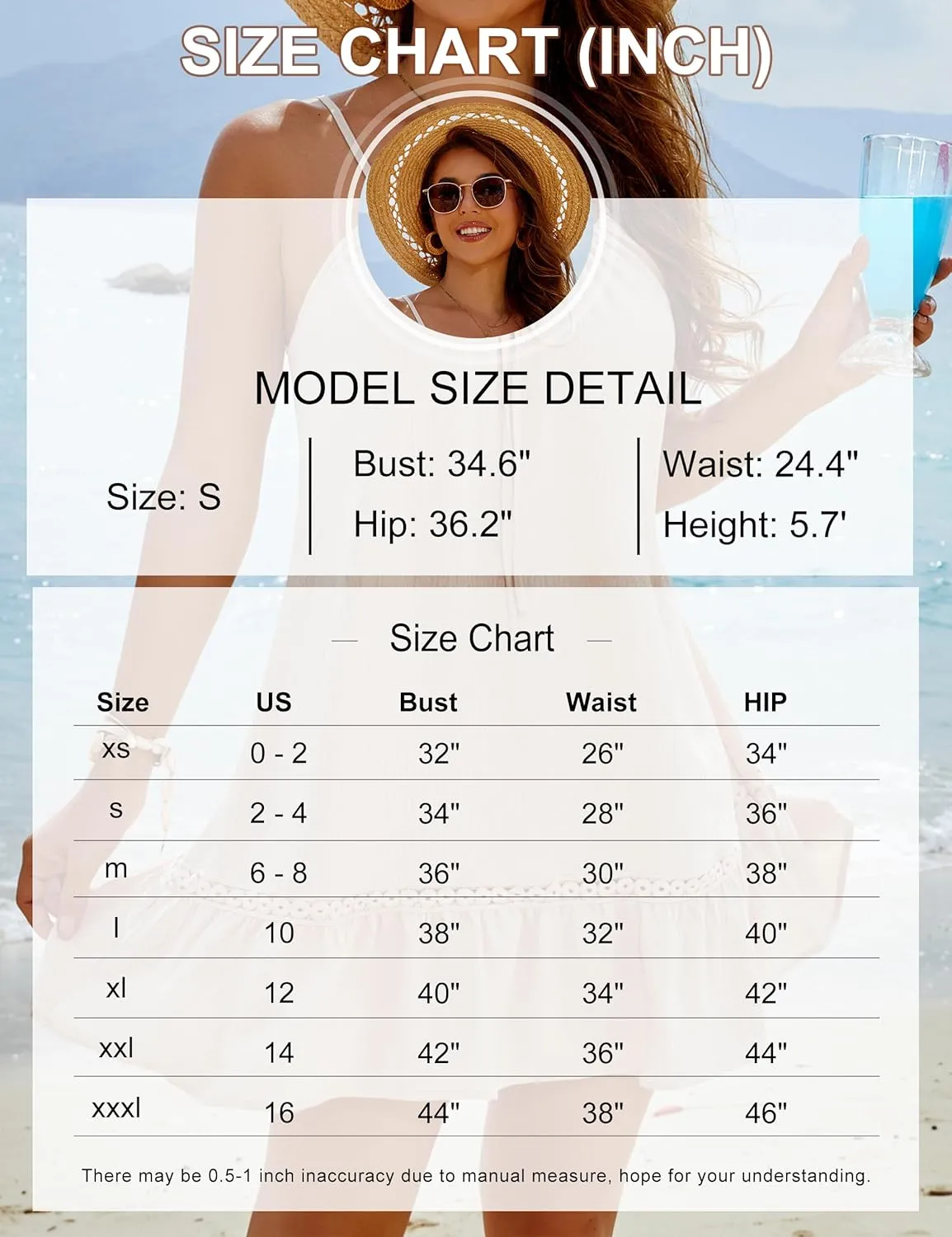 Blooming Jelly Women Swimsuit Coverup Summer Bathing Suit Cover Up Flowy Halter Casual Beach Dress
