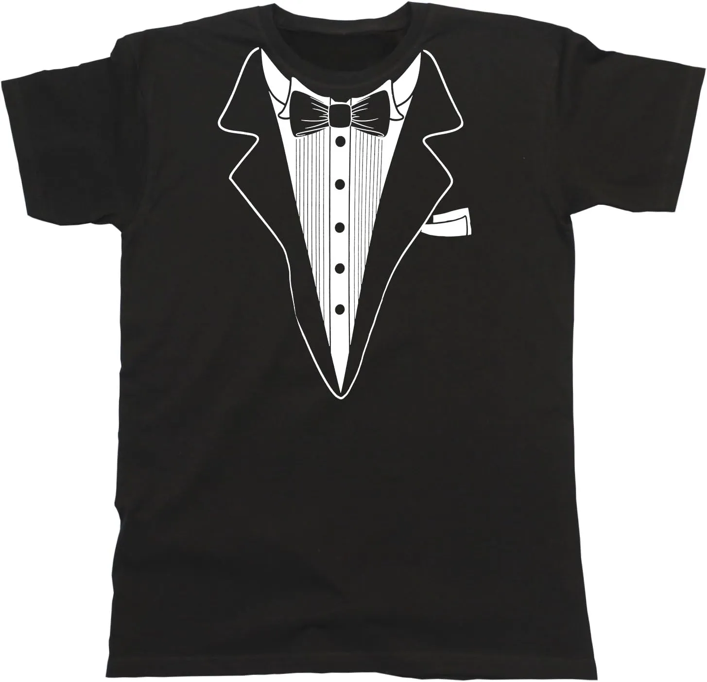 buzz shirts Tuxedo Suit Outfit - Mens or Womens Organic Cotton Fancy Dress Costume T-Shirt