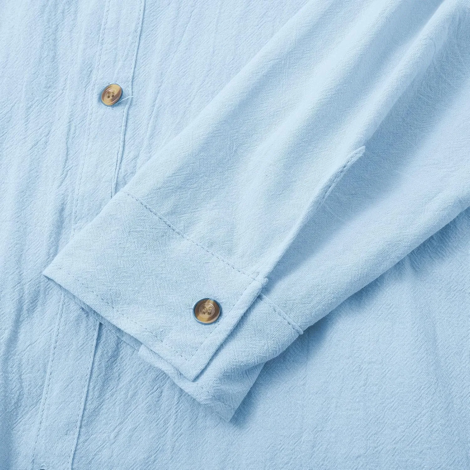 Cotton Linen Shirts for Men Drawstring Button Long Sleeve Tops with Hood Casual Breathable Summer Beach Hoodie