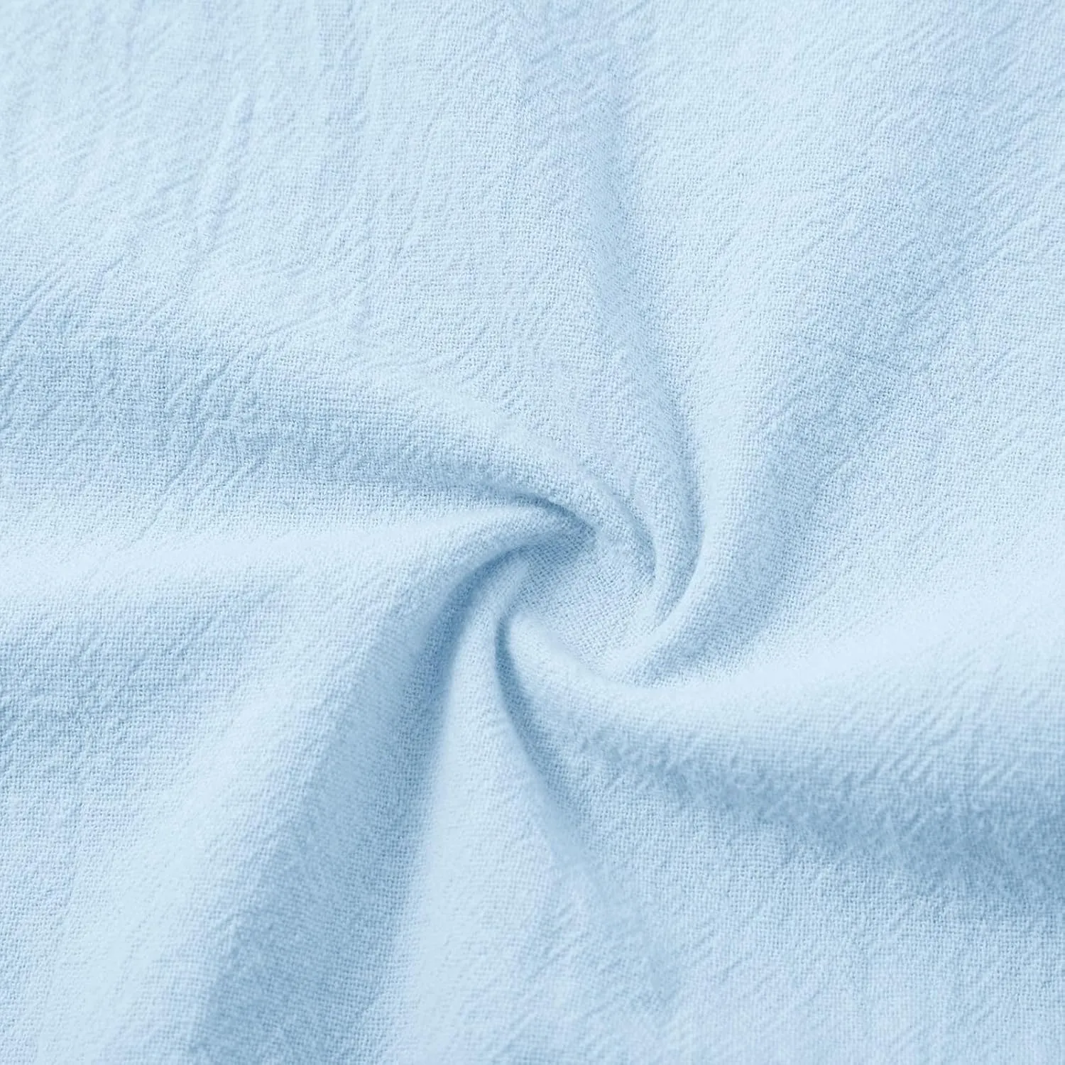 Cotton Linen Shirts for Men Drawstring Button Long Sleeve Tops with Hood Casual Breathable Summer Beach Hoodie