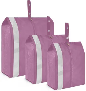 Dark Purple Packing Cubes for Suitcases 3 Set Compression Expandable Luggage Packing Organizers for Carry on Suitcase Travel Accessories Luggage Organizer Bags Set