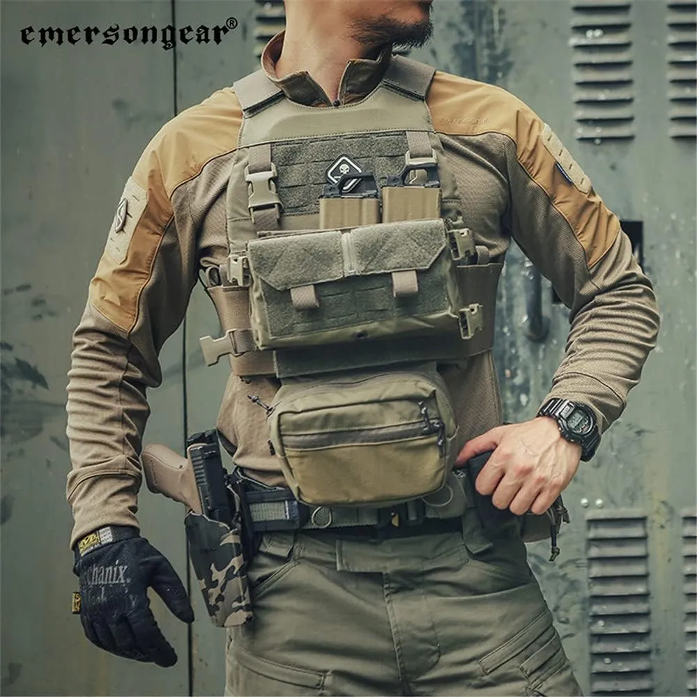 emersongear UMP Frogmen Tactical Airsoft Paintball Hiking Quick Dry Shirts for Men Long Sleeve Gym Training T-Shirt