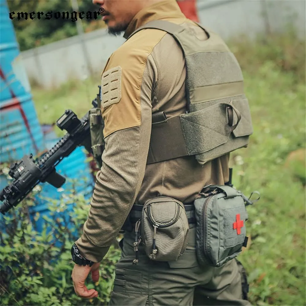 emersongear UMP Frogmen Tactical Airsoft Paintball Hiking Quick Dry Shirts for Men Long Sleeve Gym Training T-Shirt