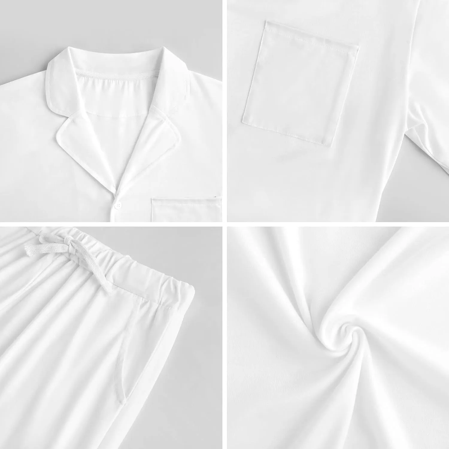 Evolution Of A Computer Profile 2 PCS Men Pajama Set Long Sleeve Button-down Shirts Tops & Sleep Pants Loungewear
