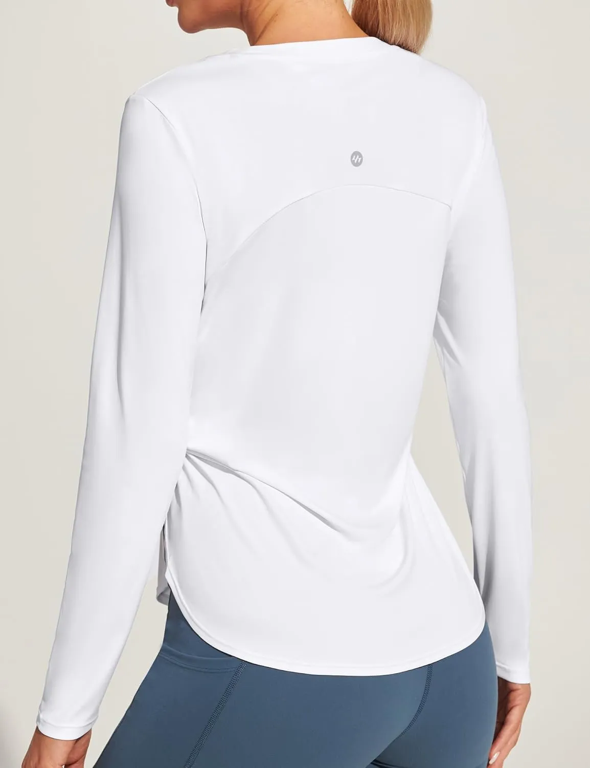 Ewedoos Sun Shirts UPF 50  Long Sleeve Workout Tops for Women Lightweight Quick Dry Sun Protection Clothing Hiking