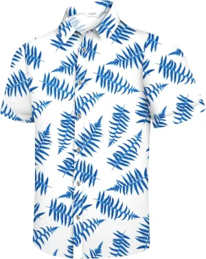 Hawaiian Shirt for Men, Mens Tropical Shirts Short Sleeve, Summer Button Down Vacation Outfits