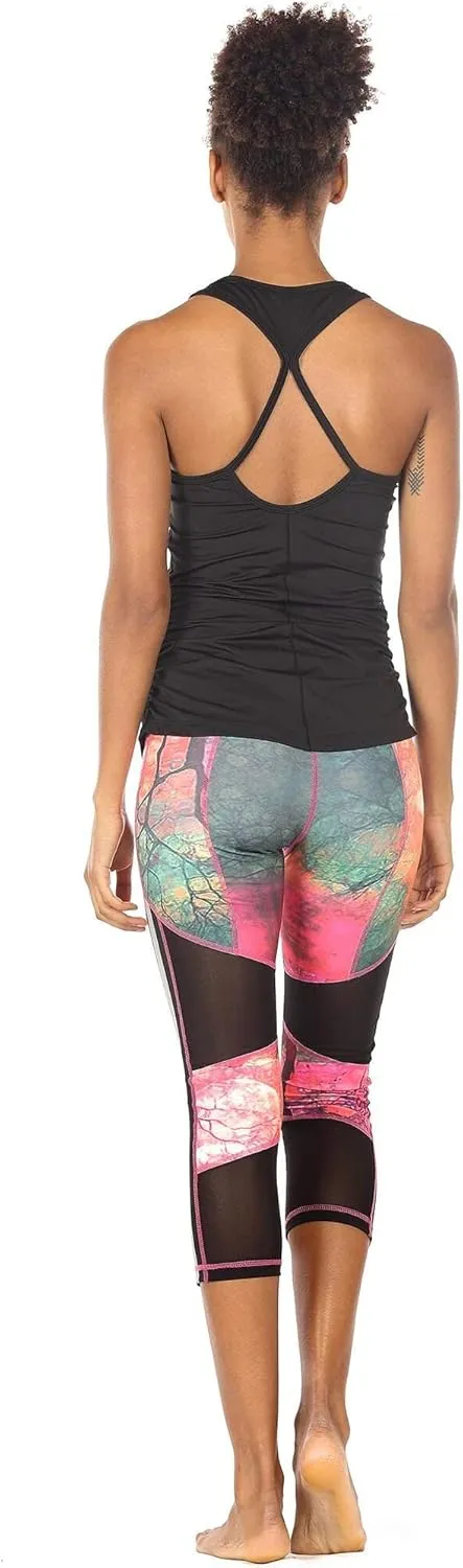 icyzone Workout Yoga Fitness Sports Racerback Tank Tops for Women