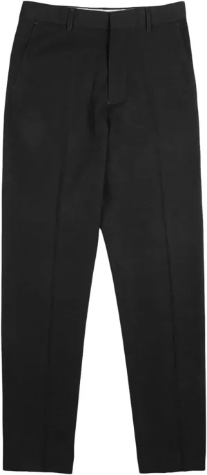JEShifangjiusu Men's Flat Front Straight Fit Dress Pant Casual Skinny Stretch Chinos Pants Slim Fit Business Pant with Pocket (29,Black), Black, 29