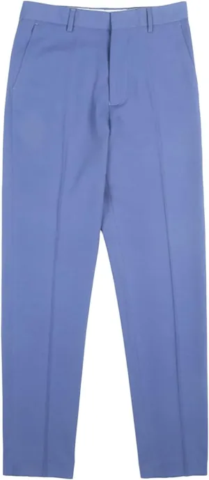 JEShifangjiusu Men's Flat Front Straight Fit Dress Pant Casual Skinny Stretch Chinos Pants Slim Fit Business Pant with Pocket (31,Dark Blue), Dark Blue, 31
