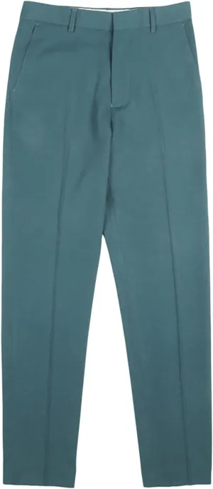 JEShifangjiusu Men's Flat Front Straight Fit Dress Pant Casual Skinny Stretch Chinos Pants Slim Fit Business Pant with Pocket (31,Dark Green), Dark Green, 31