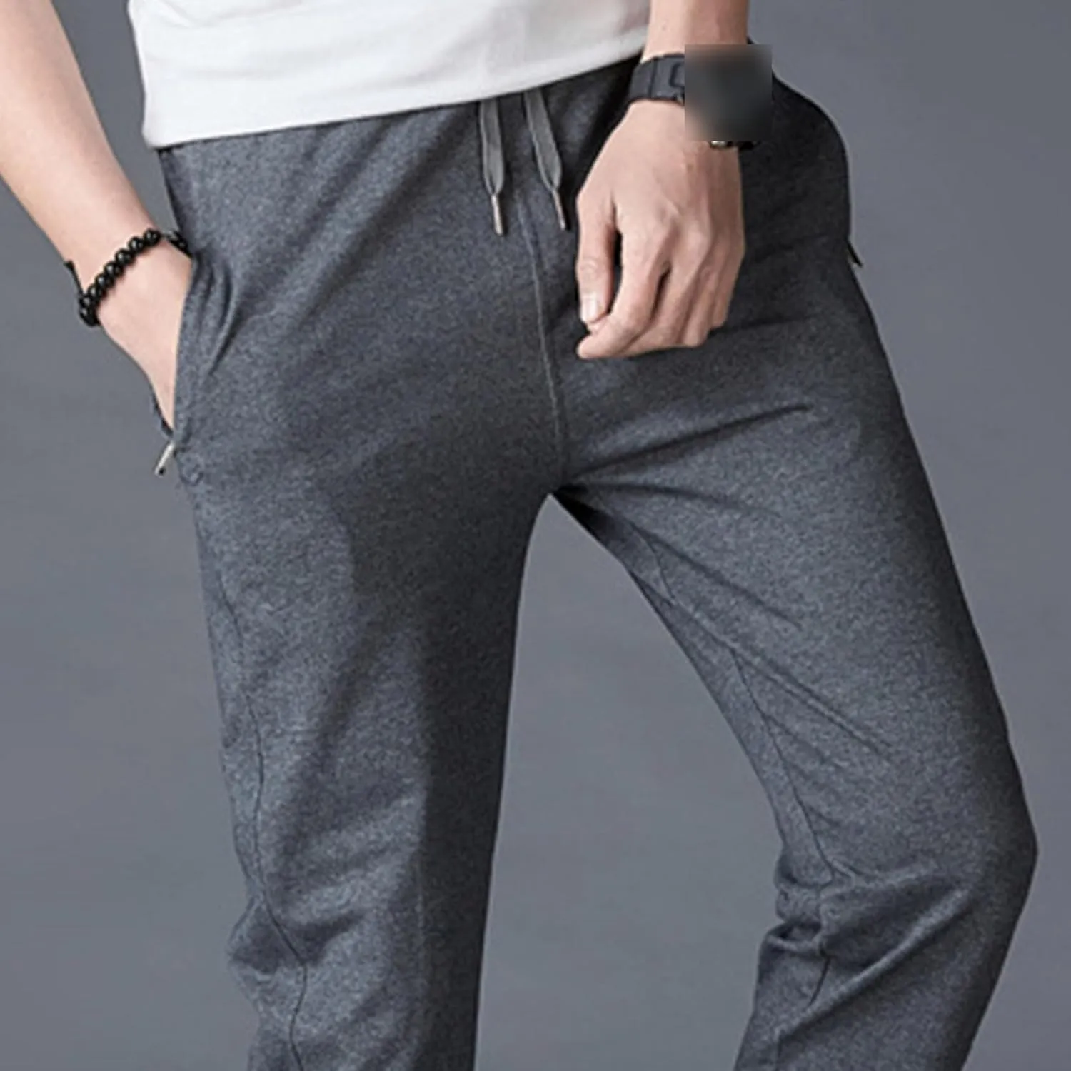 JEShifangjiusu Mens Pants Cargo Joggers Sweatpants Casual Drawstring Waist Beach Pant Slim Fit Chino Trousers With Pockets