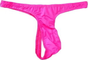 JEShifangjiusu Men'S Sexy Low Rise Bulge Thong Swim Briefs Bikini Sport Swimsuit Lingerie Mesh Pouch G-String Underwear