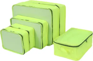 JJ POWER Travel Packing Cubes, Luggage Organizers with Shoe Bag