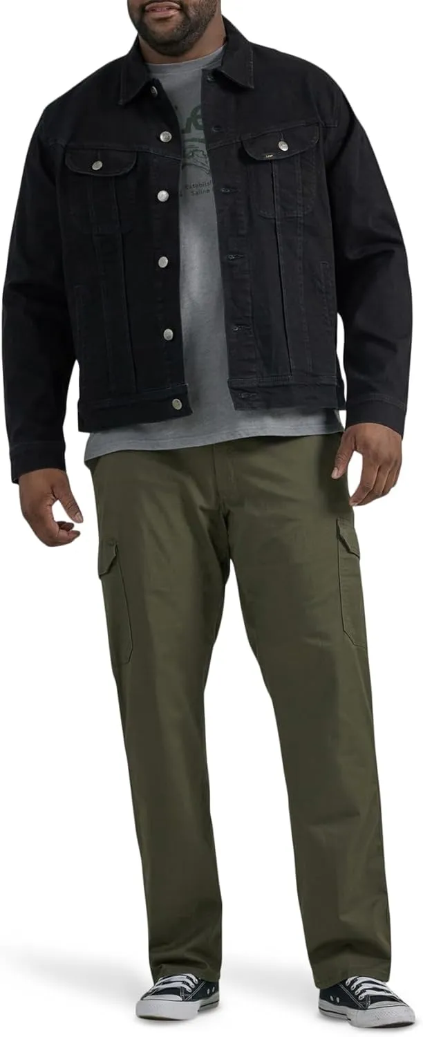Lee Men's Big and Tall Extreme Motion Twill Cargo Pant