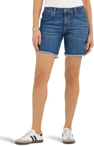 Lee Women's Legendary 7" Side Slit Denim Short