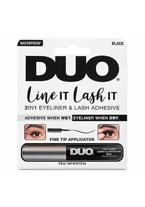 Line It Lash It Dark Adhesive