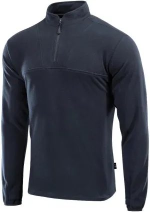 M-Tac Quarter Zip Pullover Men - Fleece Lined Thermal Shirt for Men - Lightweight Tactical Long Sleeve Shirt Top Delta