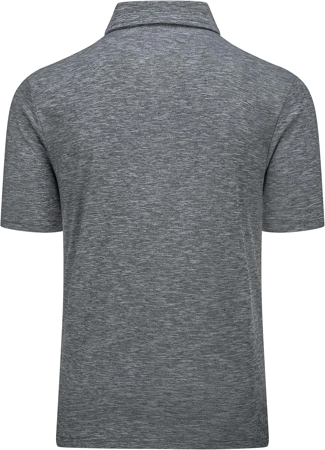 MAGCOMSEN Men's Short-Sleeve Polo,Golf Shirts for Men 3-Button Moisture Wicking,Athletic Outdoor Collared T-Shirt