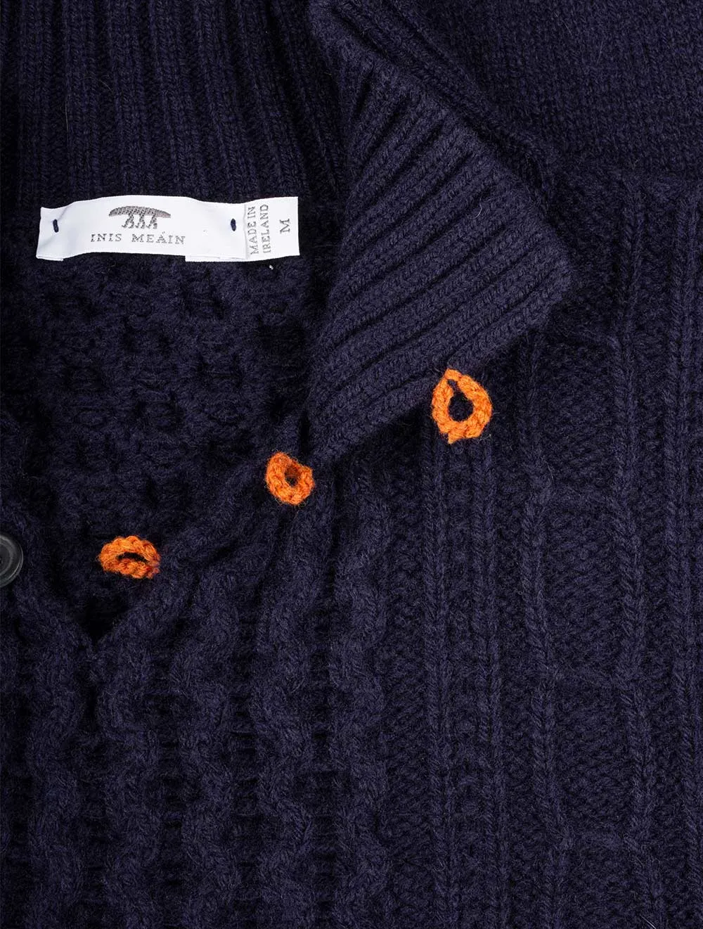 Mairtin Beag Button Up Knit Nocturne