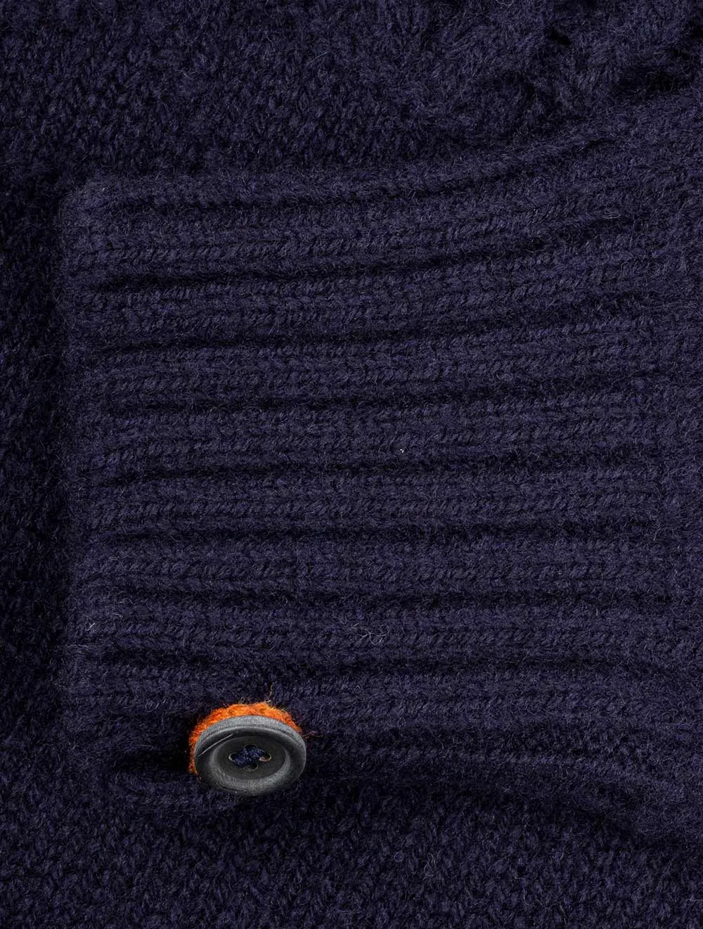 Mairtin Beag Button Up Knit Nocturne