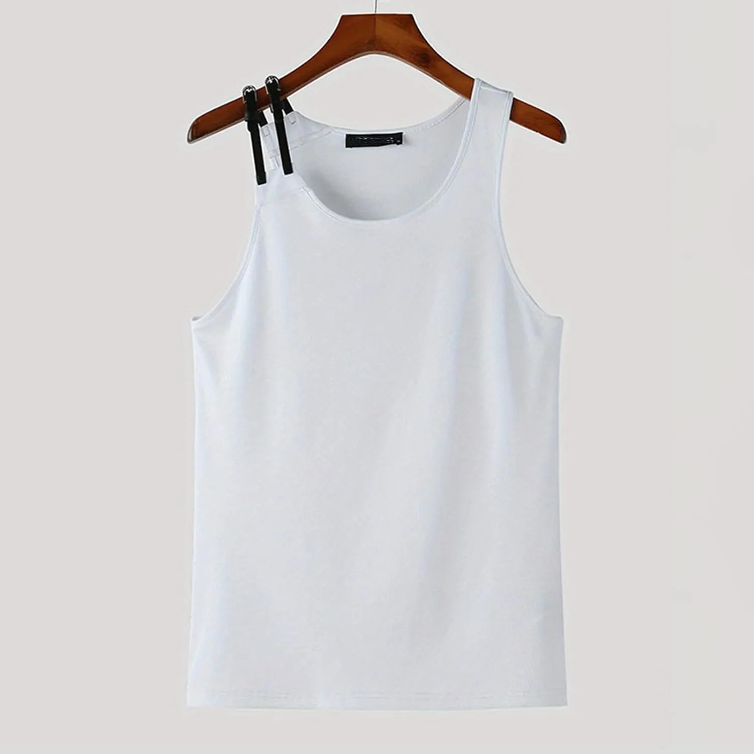 Men's Casual Sleeveless Tank Top Gym Workout Undershirt Summer Beach Workout Muscle Fit Shirts