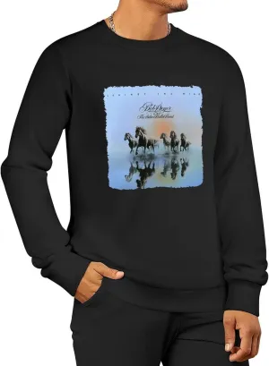 Men's Crew Neck Long Sleeve Shirt - Slim-Fit Graphic Tee Shirts for Golf
