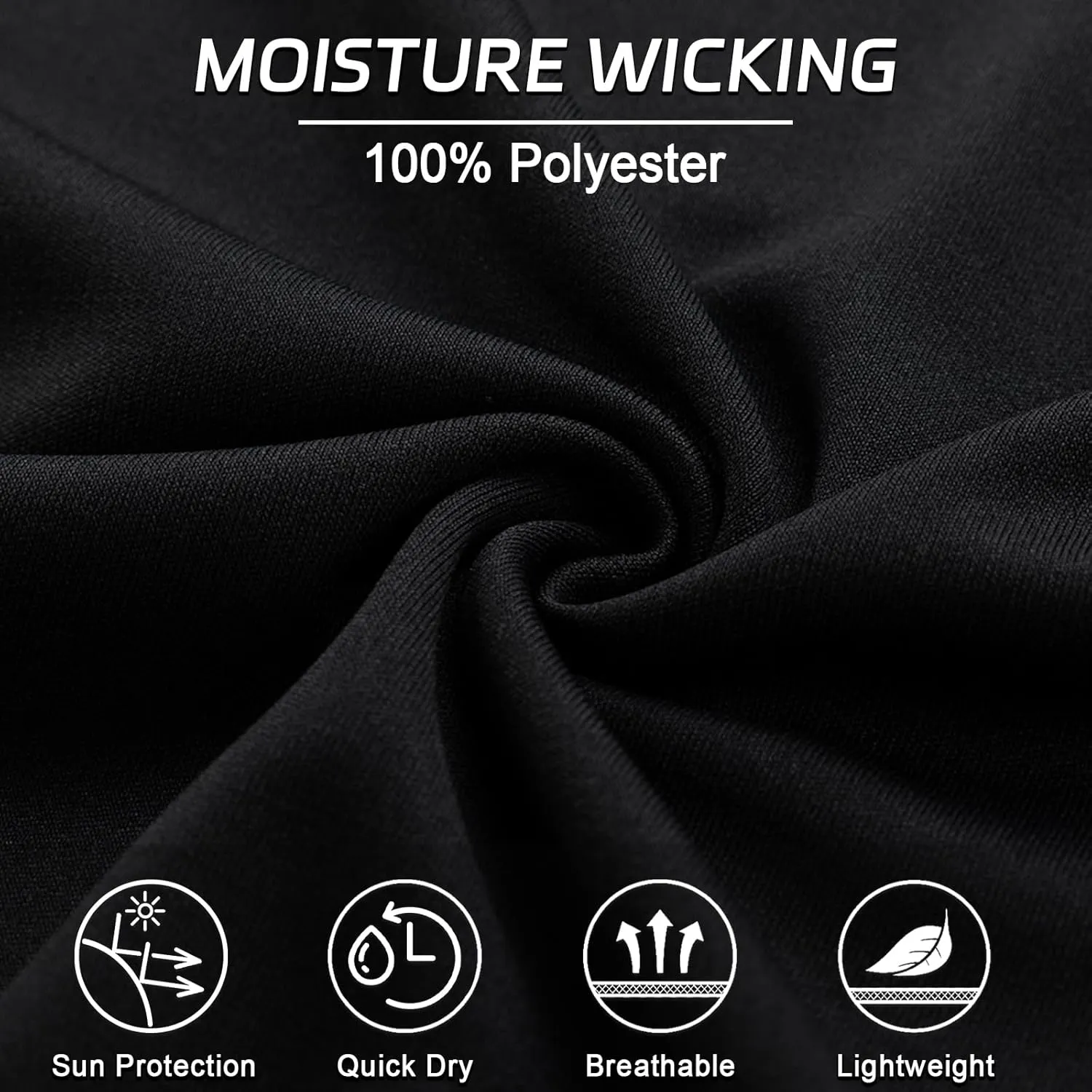 Mens Short Sleeve Outdoor Performance T-Shirt Quick Dry Crew UPF 50  Athletic Running Workout Fishing Top Shirts