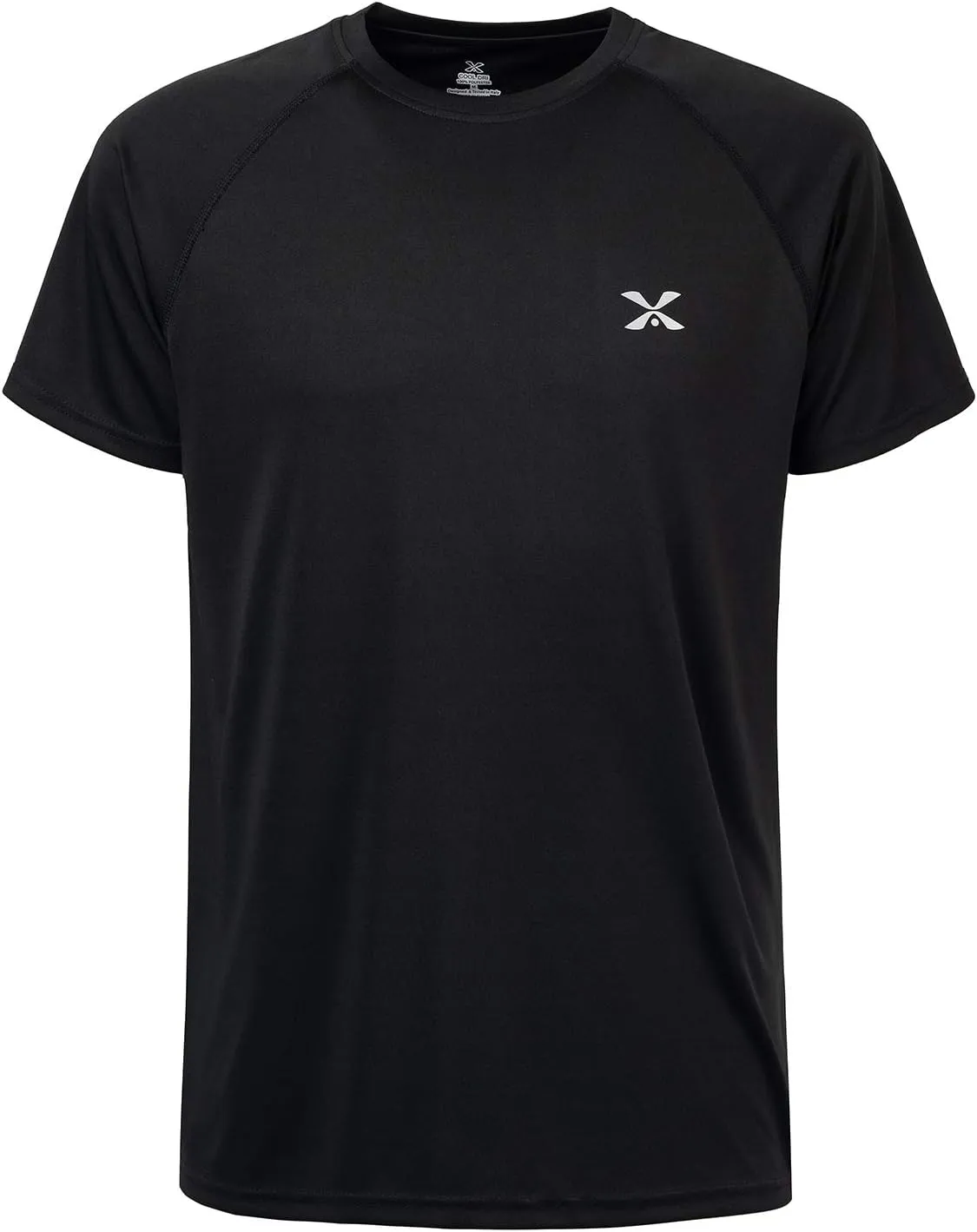 Mens Short Sleeve Outdoor Performance T-Shirt Quick Dry Crew UPF 50  Athletic Running Workout Fishing Top Shirts