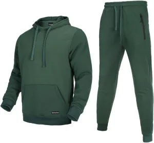 Men's Tracksuit 2 Piece Sweatsuit Set Long Sleeve Pullover Athletic Suit Casual Sport Jogging Suits With Pockets