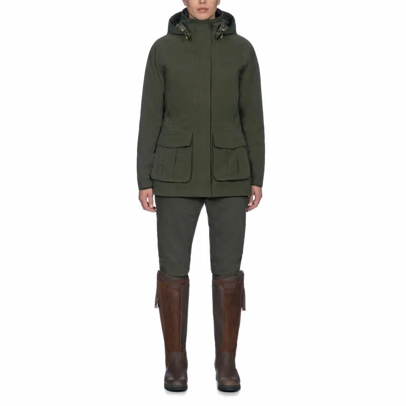 Musto Burnham BR1 Waterproof Ladies Jacket - Dark Moss